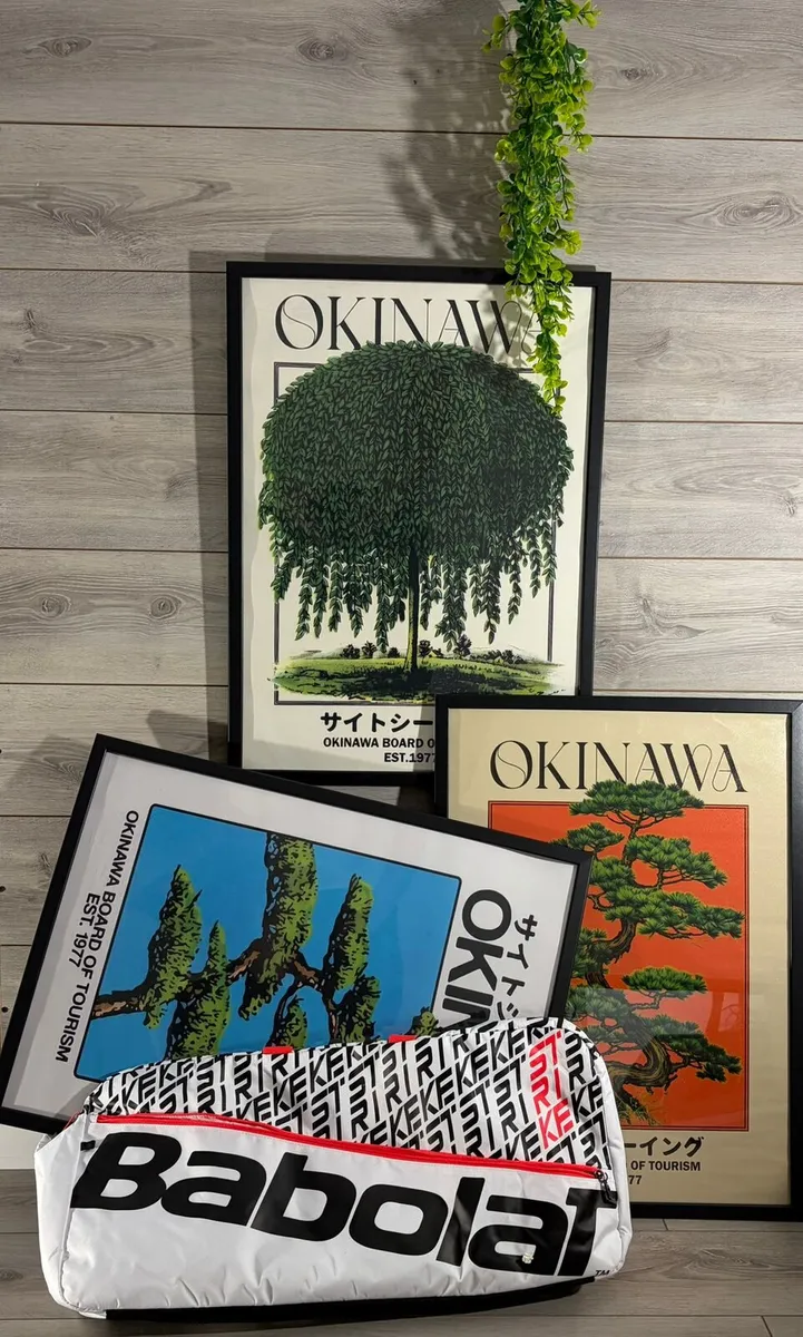 Large Framed Wall Art Print 50x70cm Modern Decor - Image 2