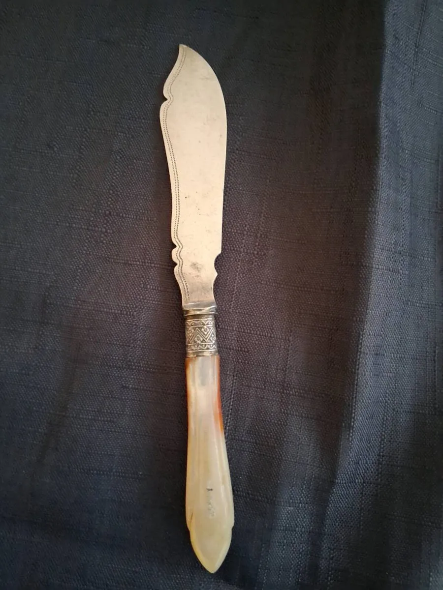 Silver Plated Butter/Fish Knife - Image 2