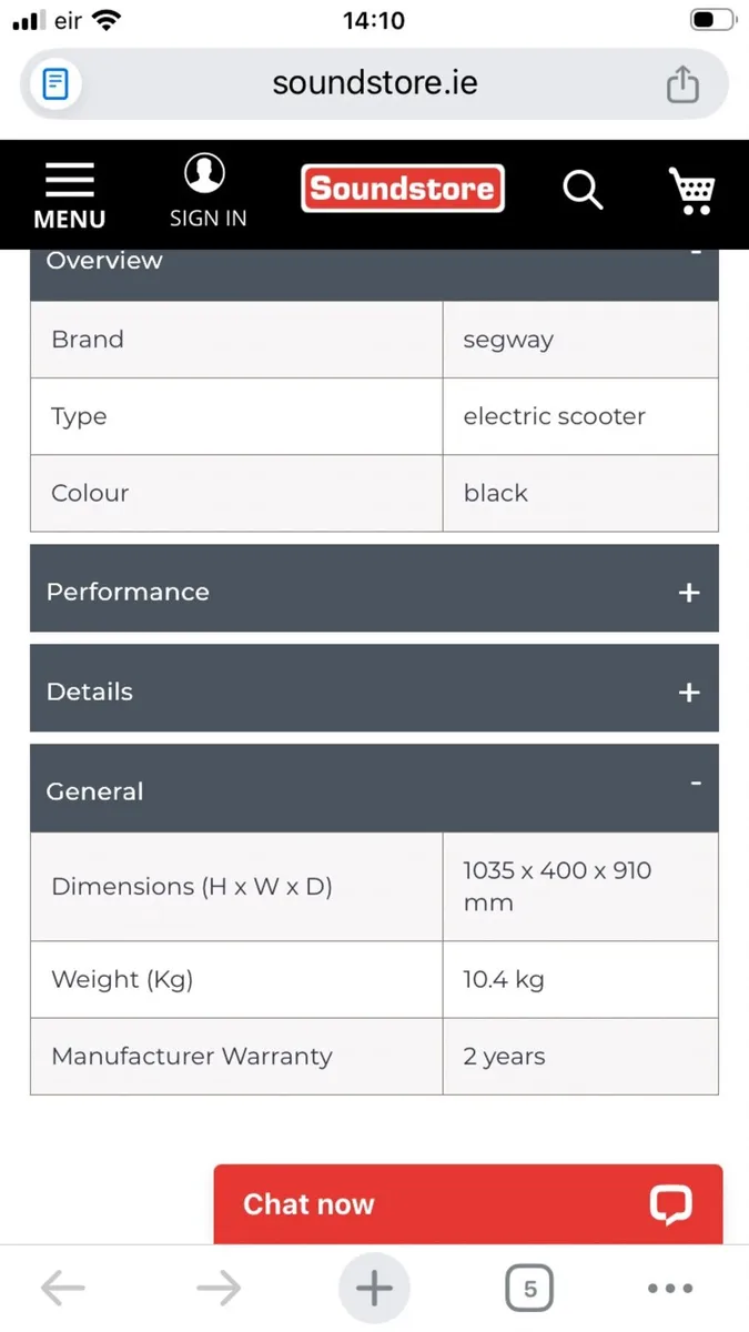 Segway Ninebot  C2 Pro B Kick Electric Scooter - Image 3