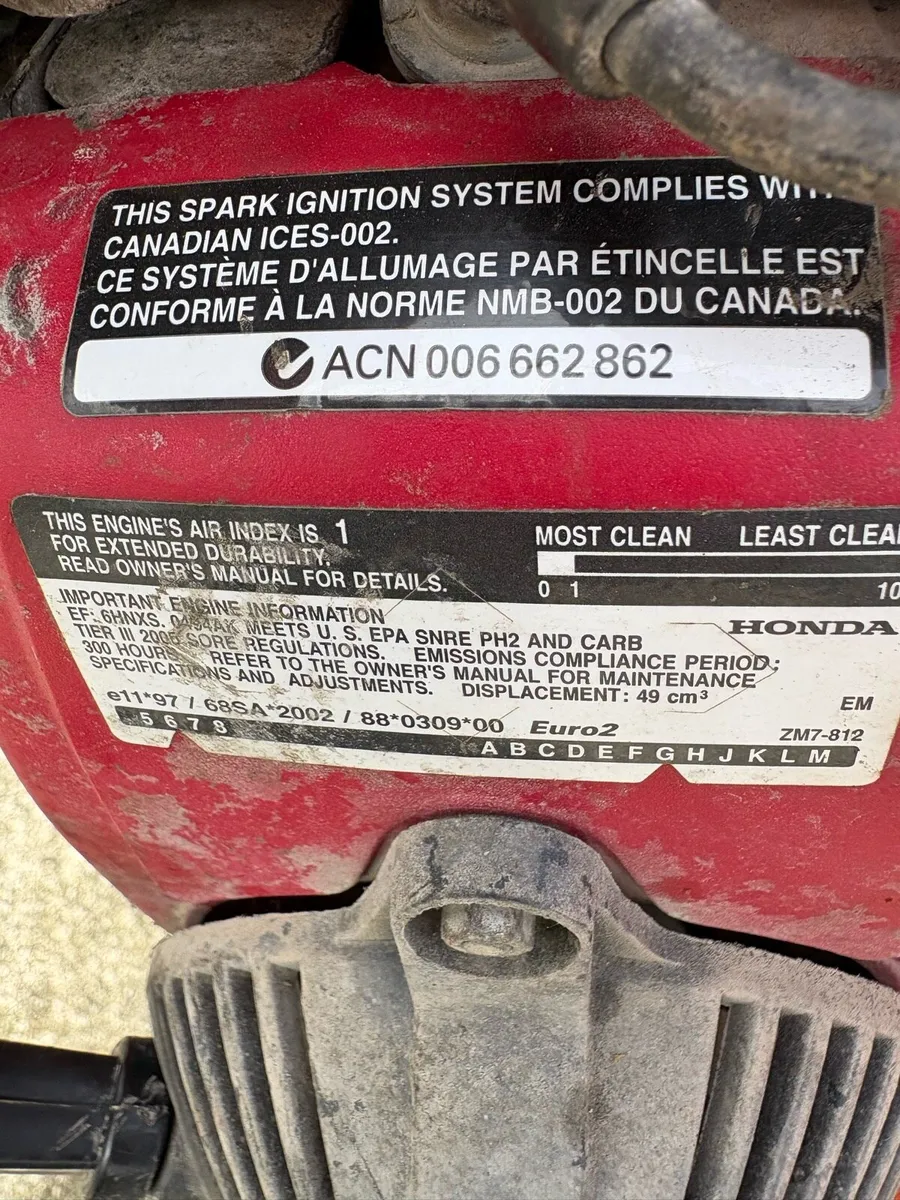 Belle petrol mixer for sale - Image 3