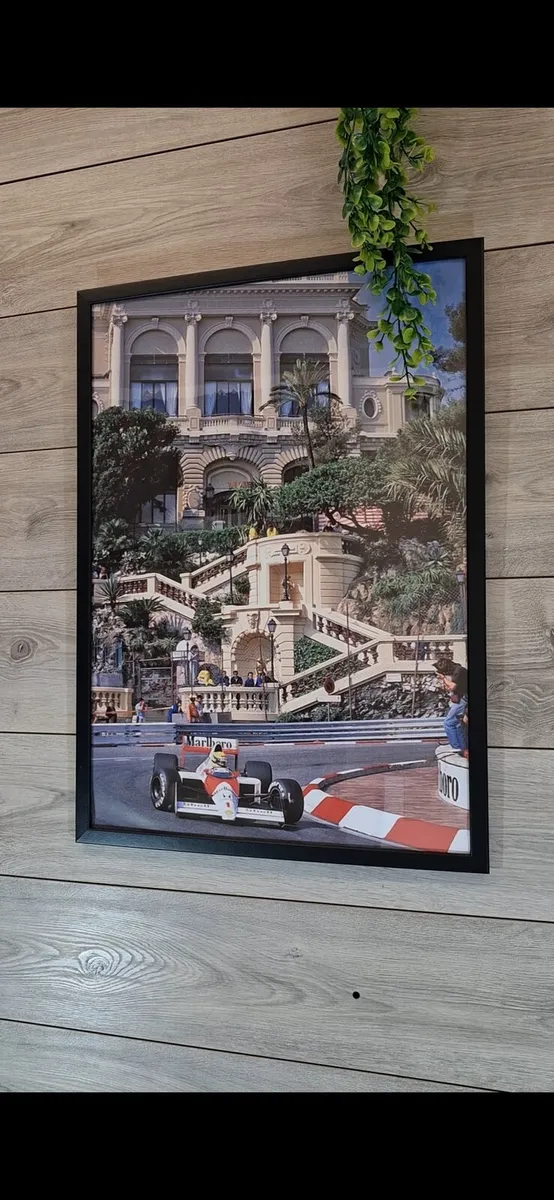 Modern Living Room Wall Decor Large Framed Artwork - Image 2