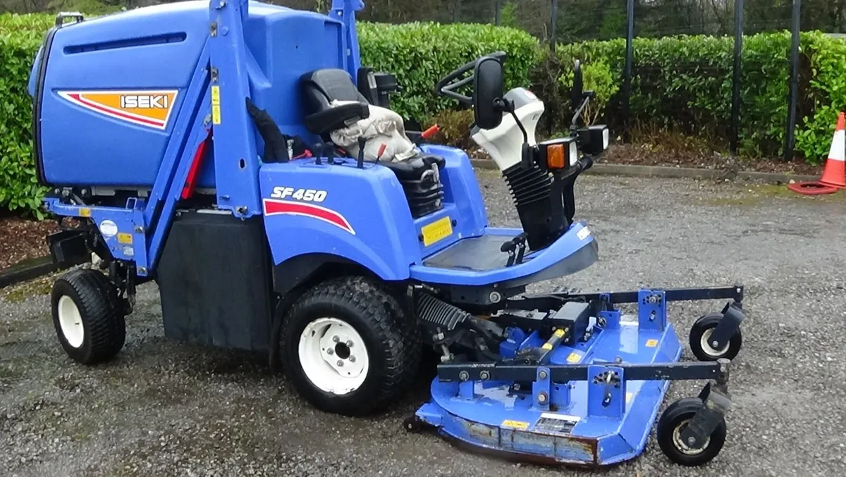 Iseki SF450 Ride-on Mower - Image 1