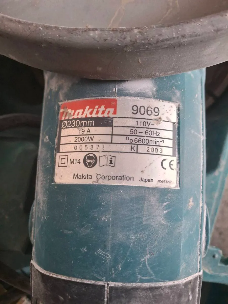 Makita grinder 110v - Image 2