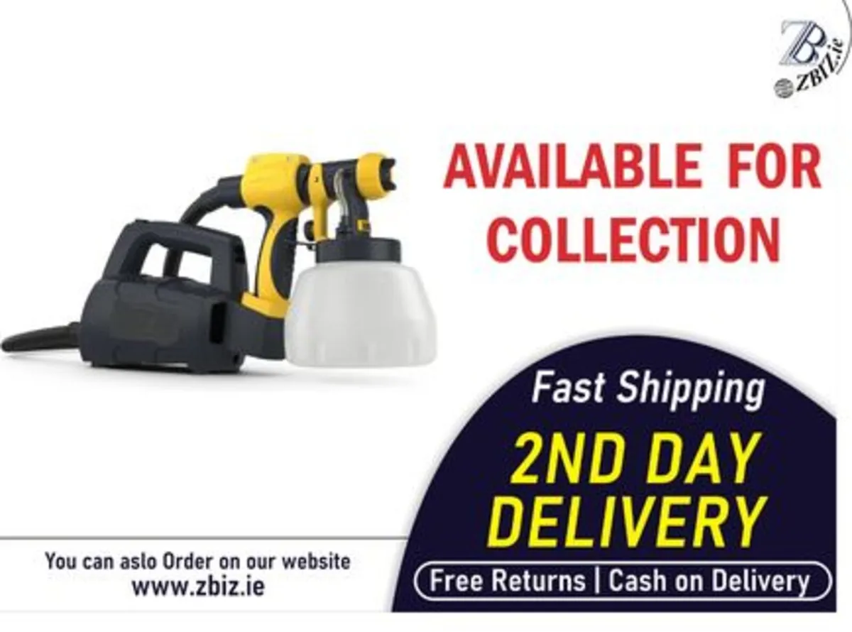 Paint Sprayer for Fences Decks Garden Furniture - Image 1