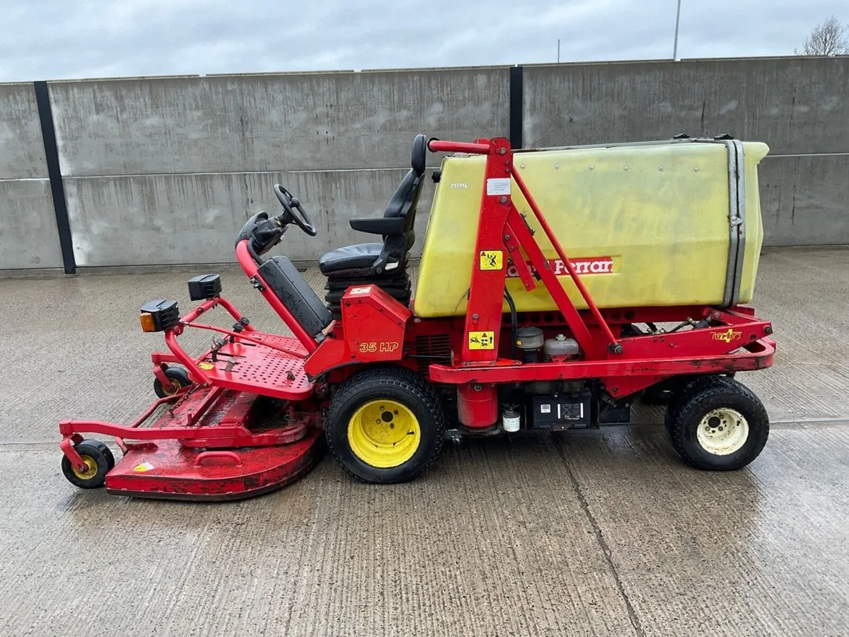 GINANI FERRARI 35HP TURBO 4 HIGH TIP LAWNMOWER - Image 4