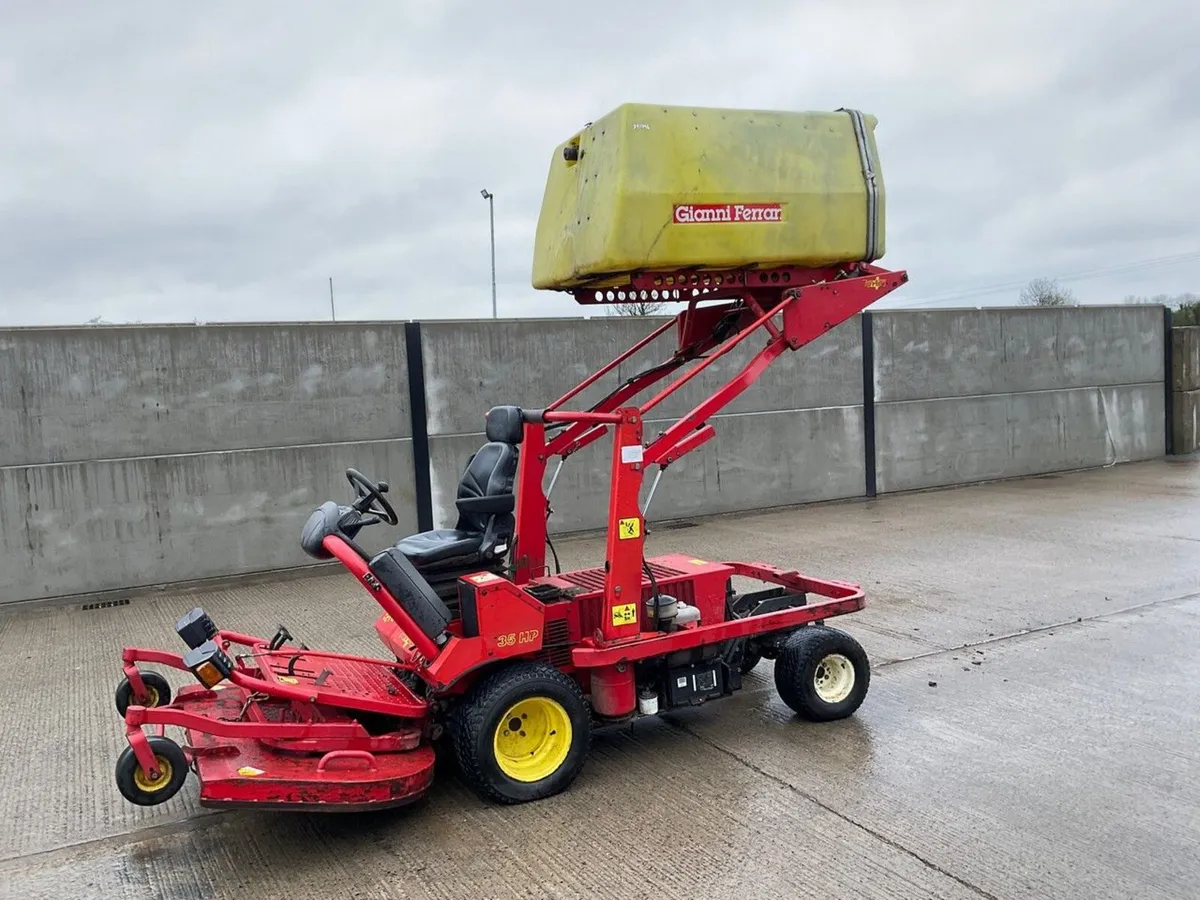 GINANI FERRARI 35HP TURBO 4 HIGH TIP LAWNMOWER - Image 1