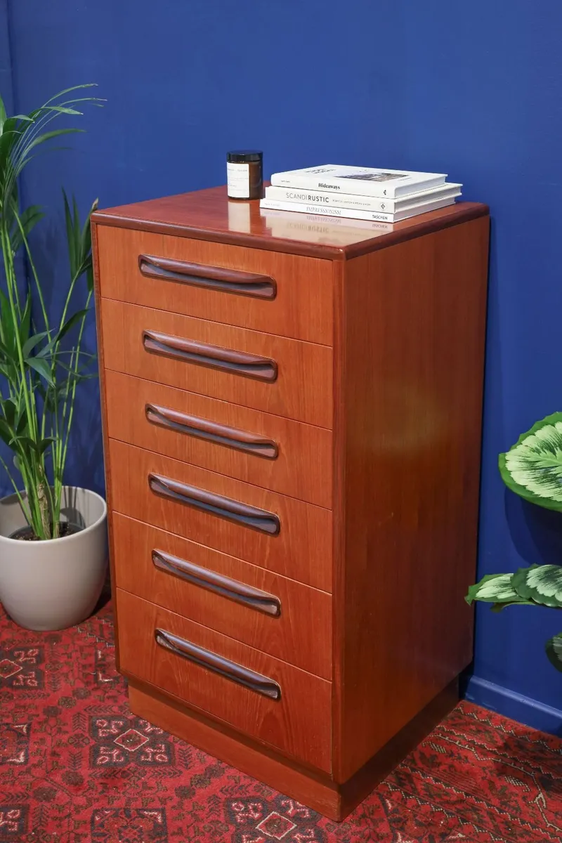 G plan Fresco Tallboy Chest of Drawers - Image 3