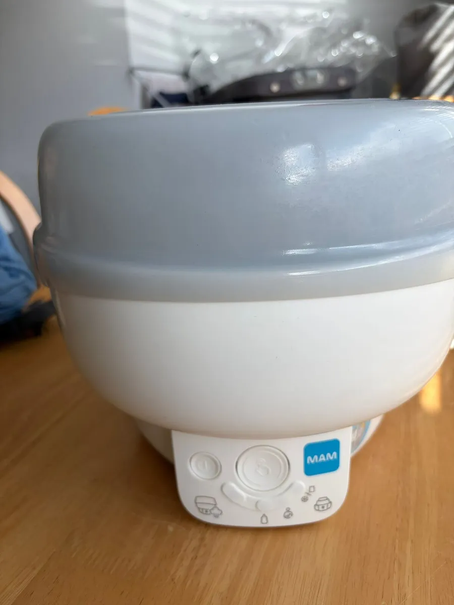 MAM Electric Baby Bottle Steriliser & Warmer - Image 1