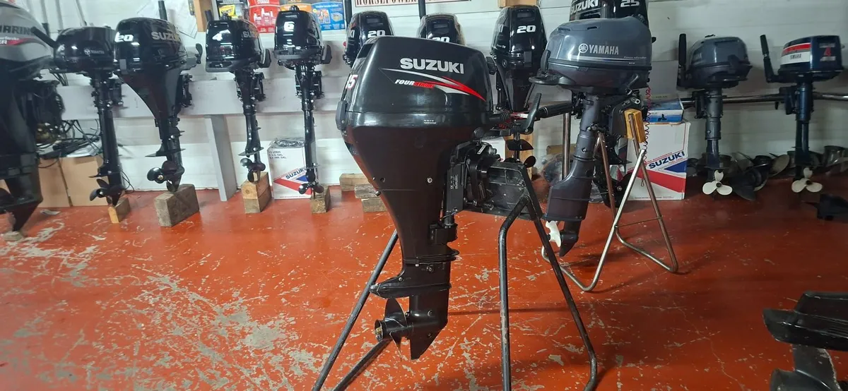 15hp Suzuki Outboard - Image 2
