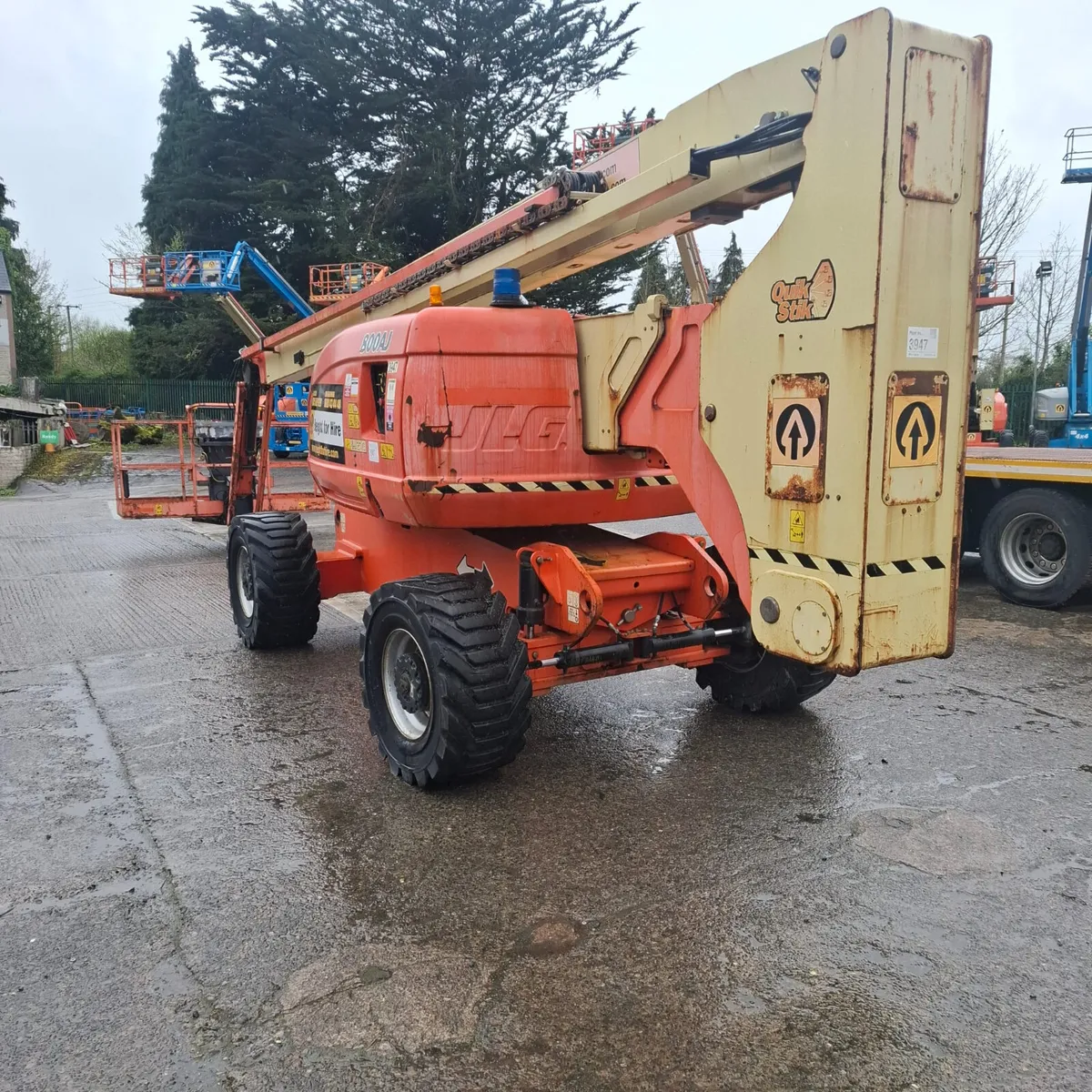JLG 800AJ - 26m Artic Diesel Boom - Image 2