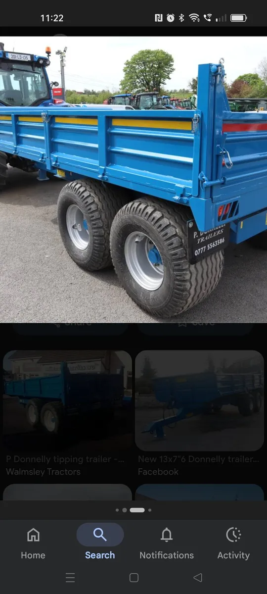 WANTED, 14 x 8 or 14 x 7.5 tipping trailer - Image 2