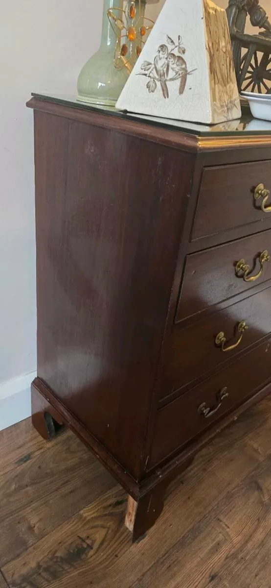 Antique Mahogany Chest of Drawers - Image 3
