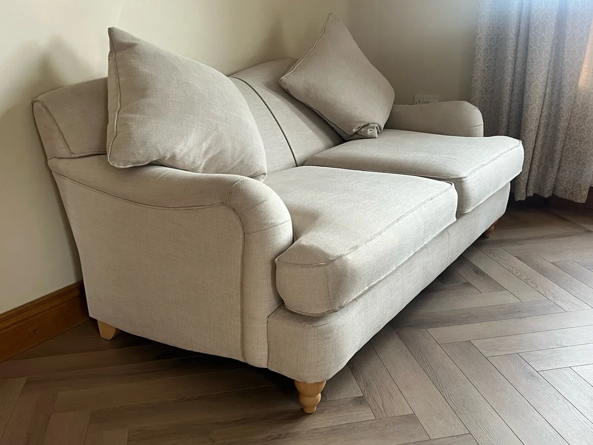 Cream sofa - Image 2