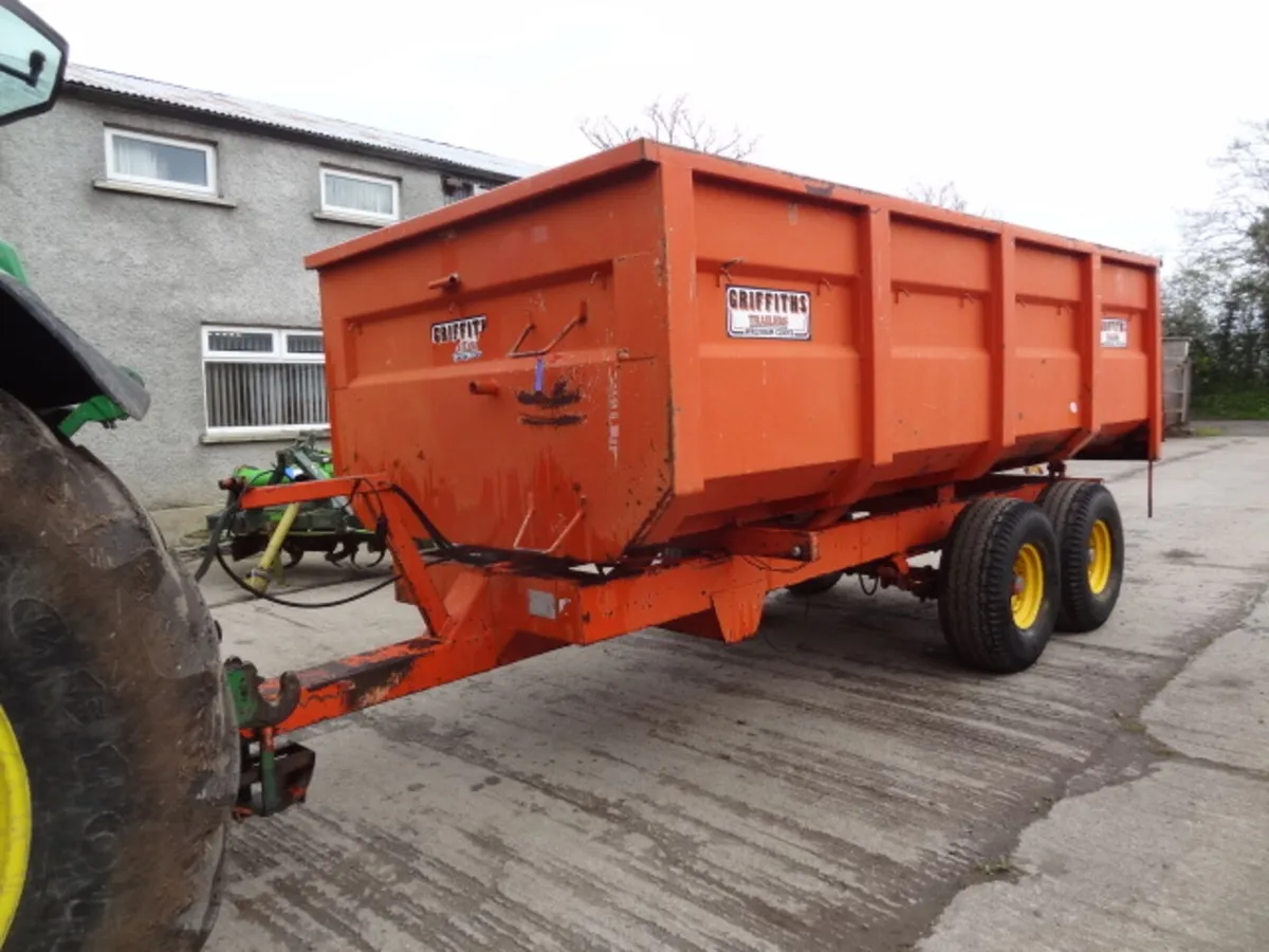Griffilths 8 Ton Tipping Grain Trailer - Image 1
