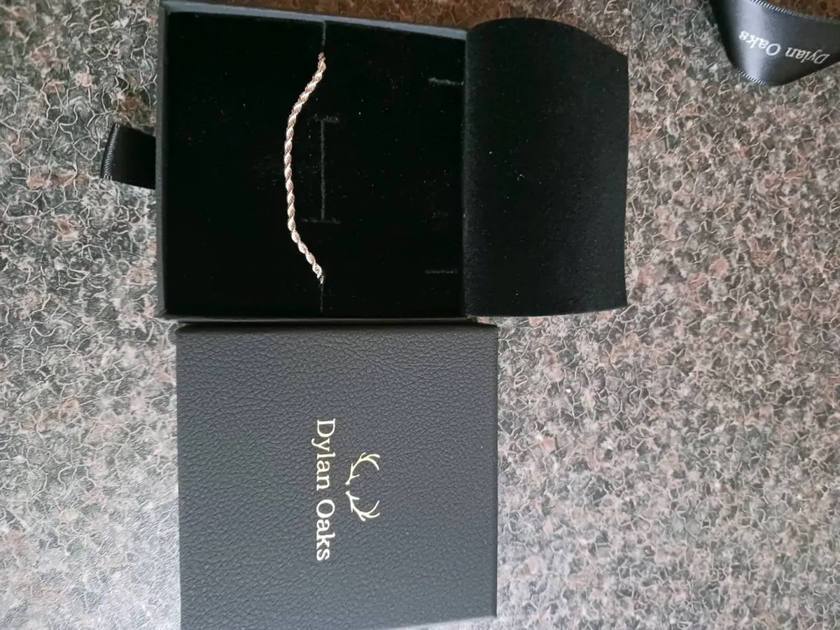 Dylan Oaks Silver Necklace and Bracelet set - Image 4