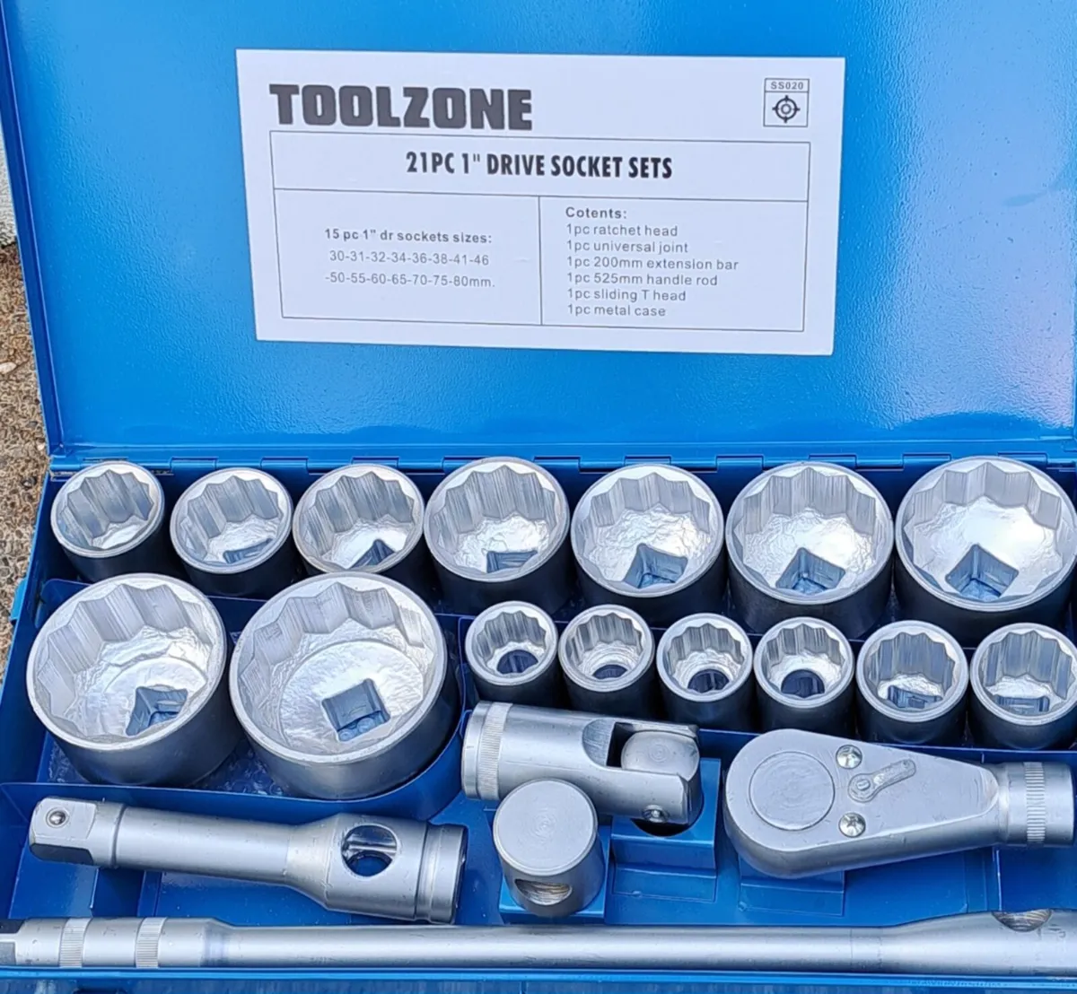 1inch socket set - Image 1