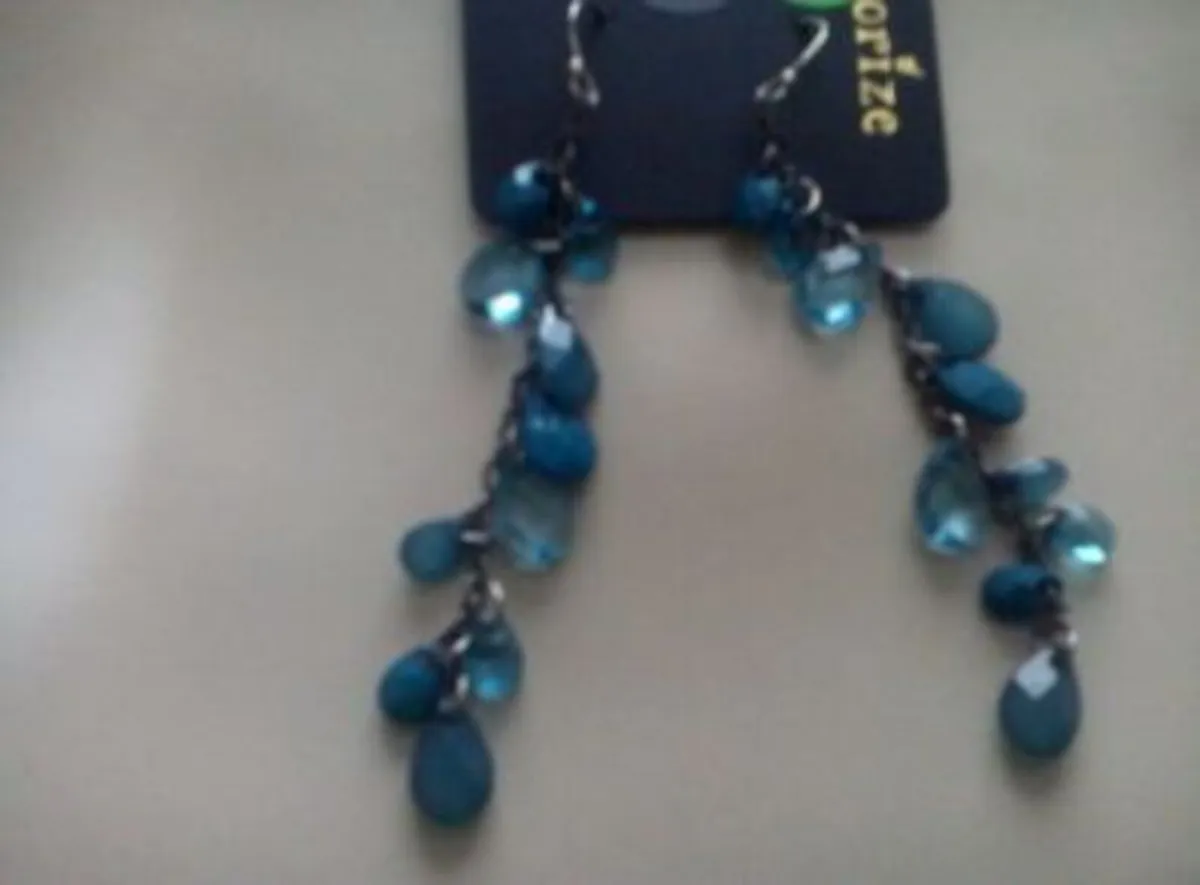 Costume Drop Earrings. - Image 1