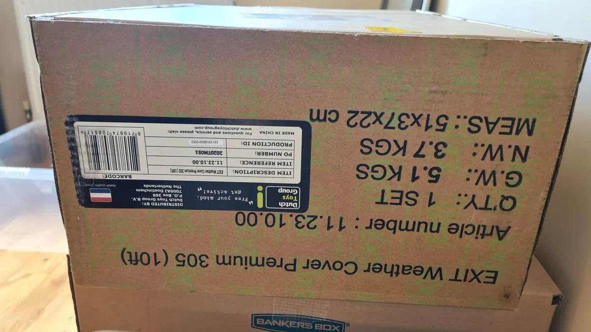 EXIT Weather cover Premium 305 (10ft)