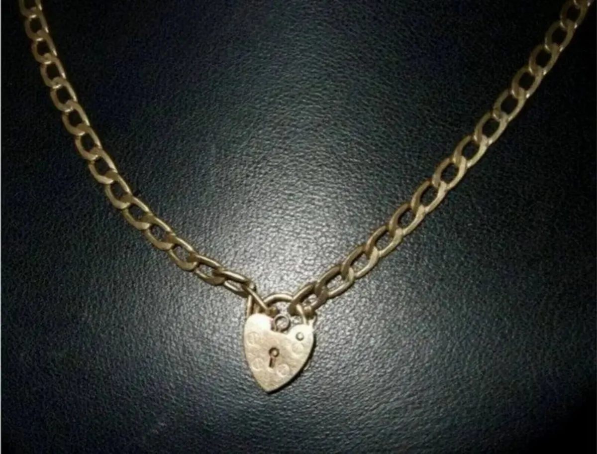 Vintage 9ct Gold 'Jailers Chain' - Image 4