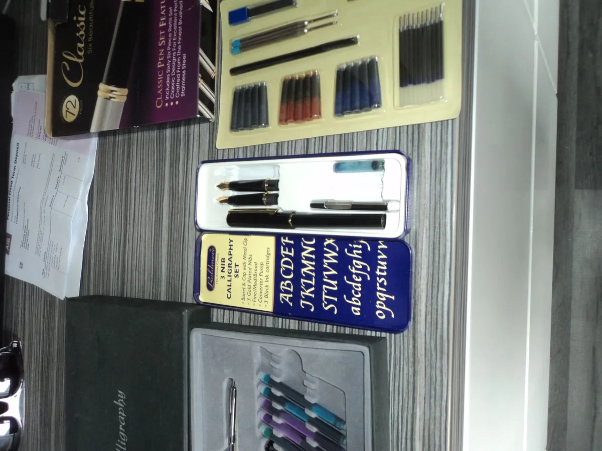 Calligraphy and Classic pens collection sets - Image 4