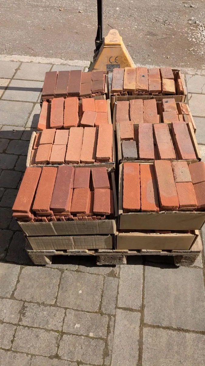 Clay brick tiles- slips - cladding for wall. - Image 4