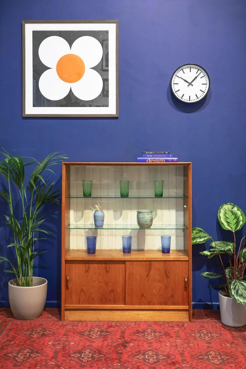 Turnidge of London Glazed Bookcase Unit - Image 1