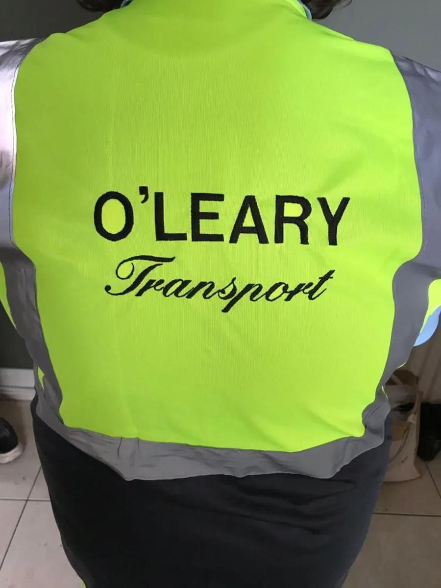 Custom Embroidery of logos on workwear - Image 2