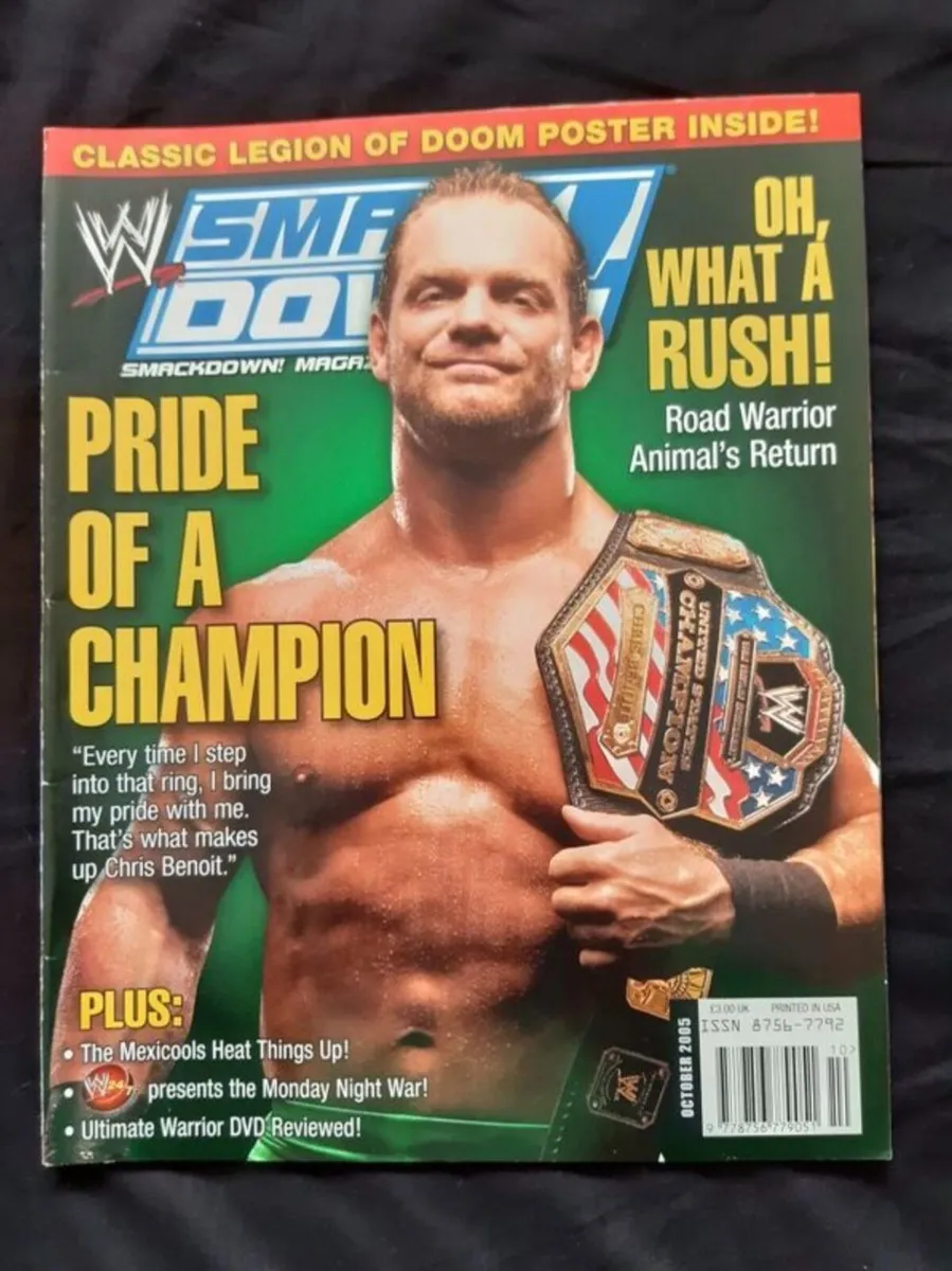 WWE SMACKDOWN MAGAZINES 2005 - Image 2