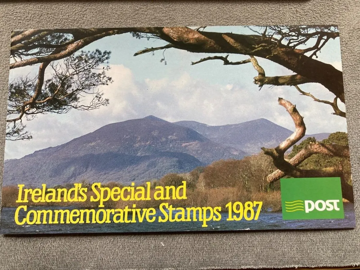 Irish Mint Commemorative Stamps 1987-1989 - Image 1