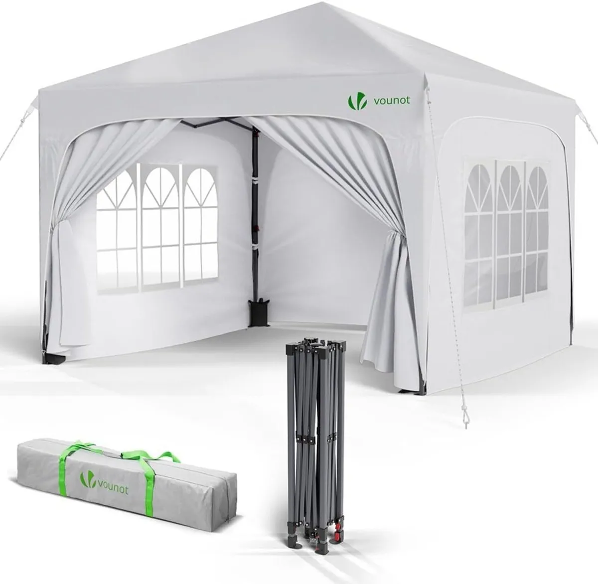 ® 3m x Pop Up Waterproof Gazebo with Sides 4 - Image 1