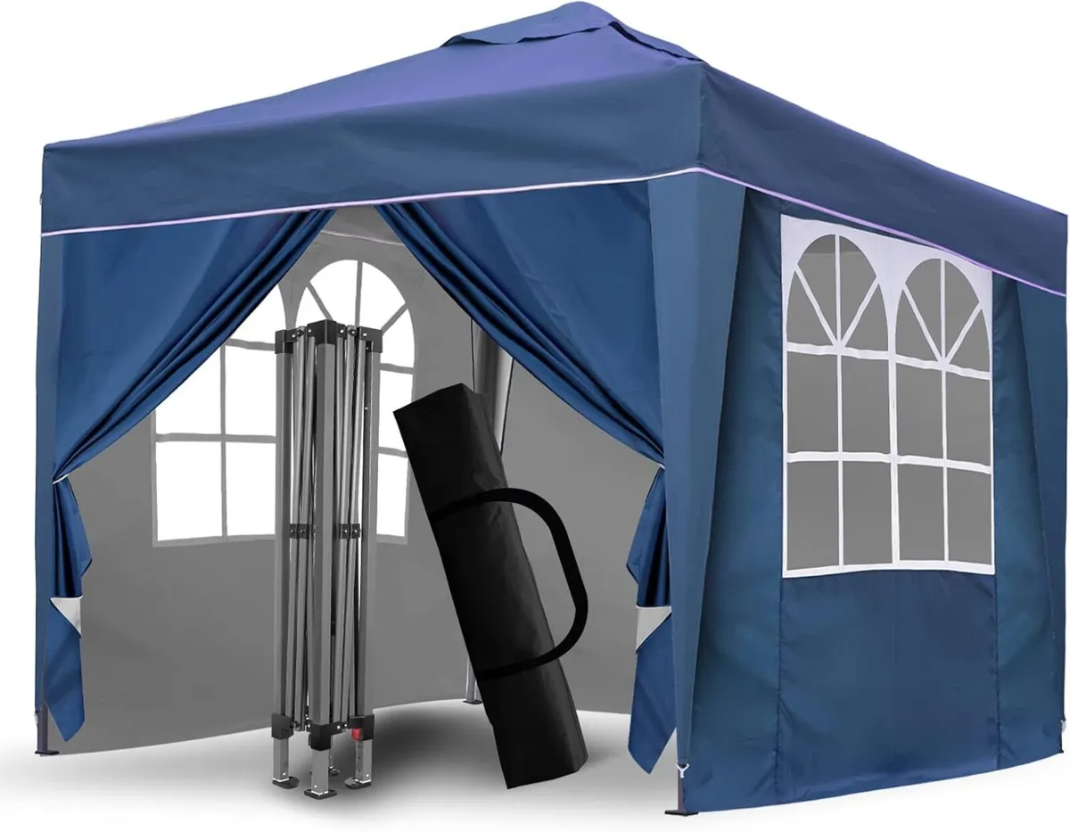 Pop Up Gazebo Tent with Weights Fully Waterproof - Image 1