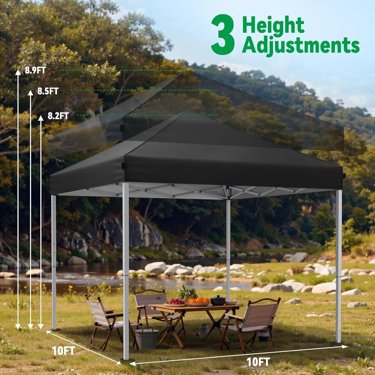 Pop Up Gazebo 3m x - Instant Setup Portable with - Image 3