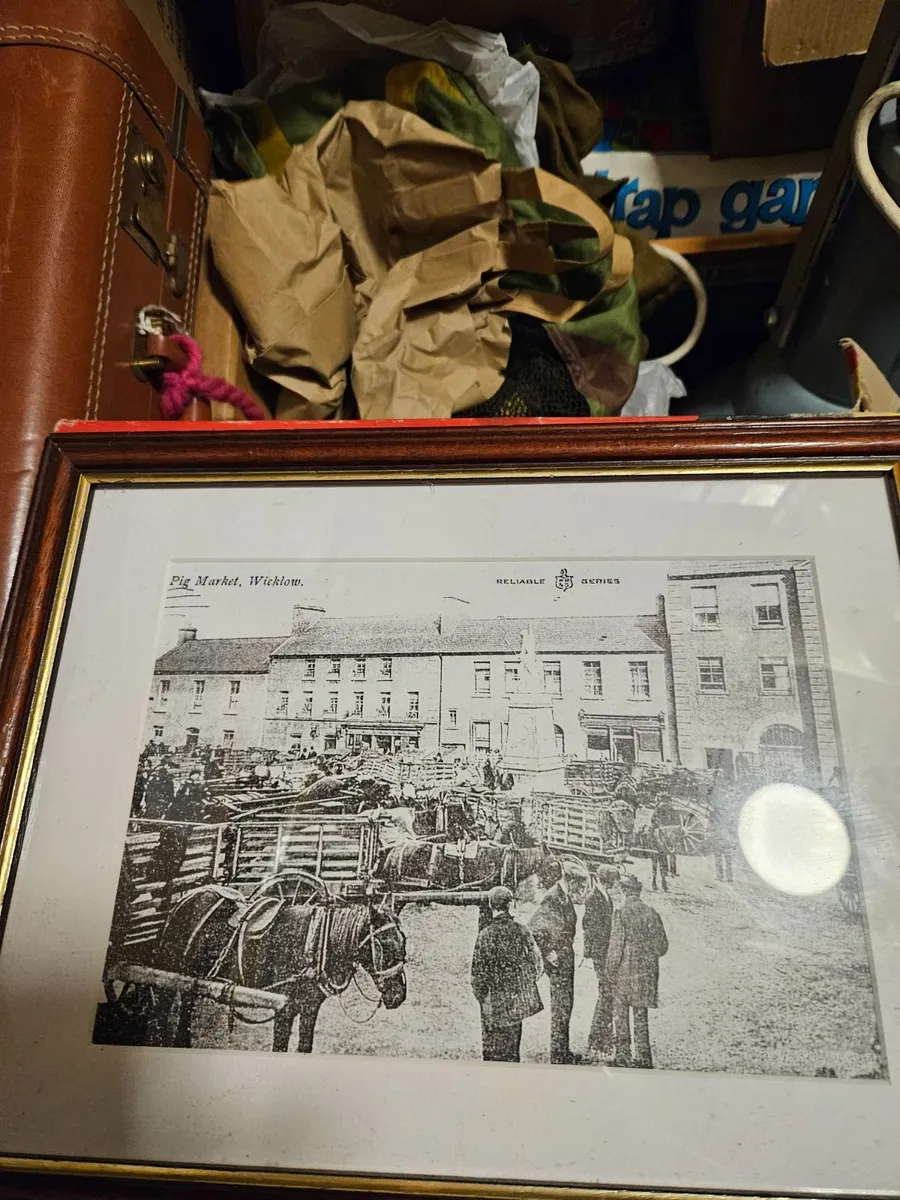 Picture Print Market Square Wicklow Town - Image 2