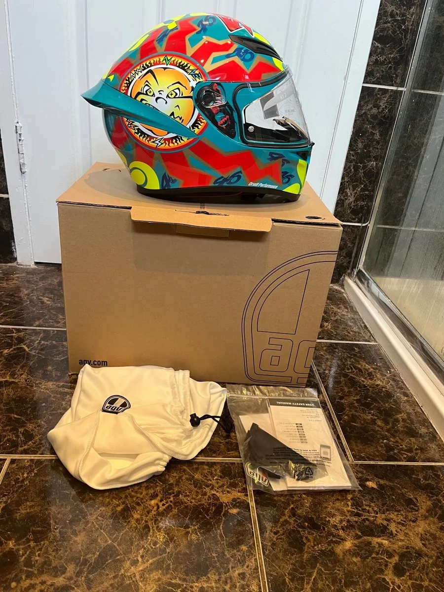 Brand new agv ki Ross helmet - Image 1