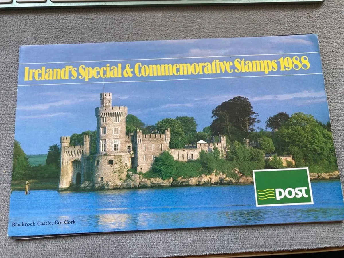 Irish Mint Commemorative Stamps 1987-1989 - Image 4