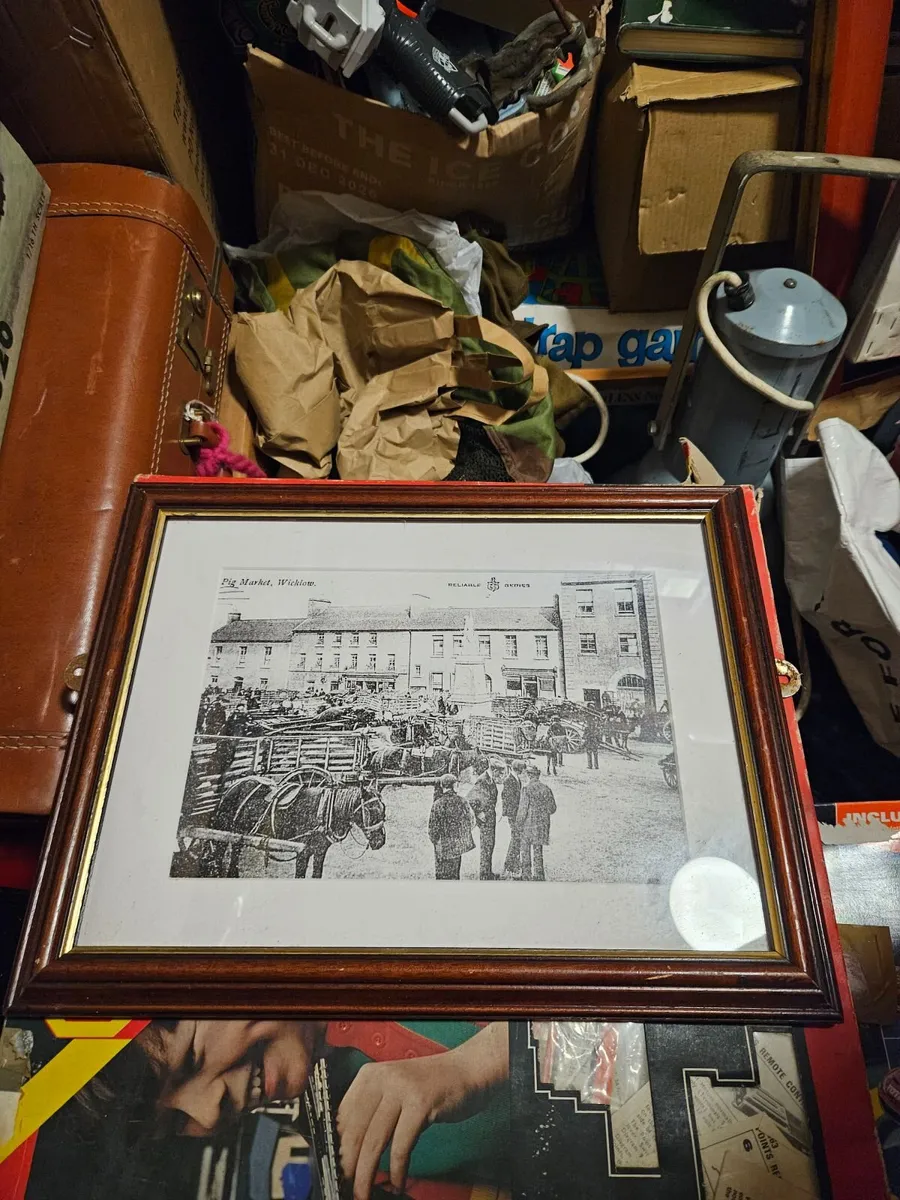 Picture Print Market Square Wicklow Town - Image 1
