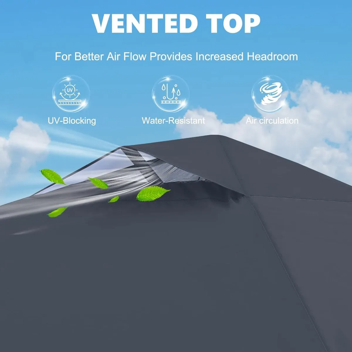 Durable Ez Pop-up Gazebo Tent with 1 Sidewall - Image 4