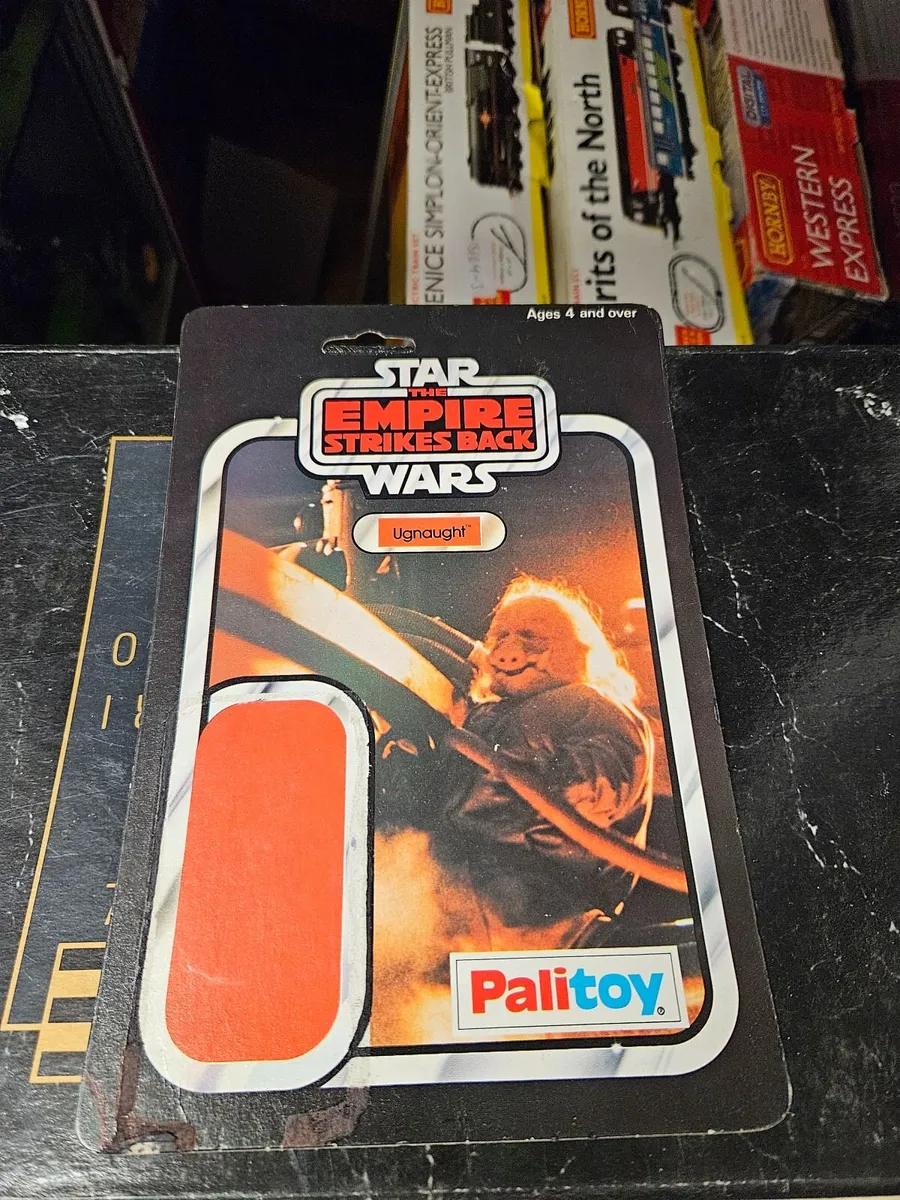 Vintage Star Wars Palitoy ESB Ugnaught Card - Image 1