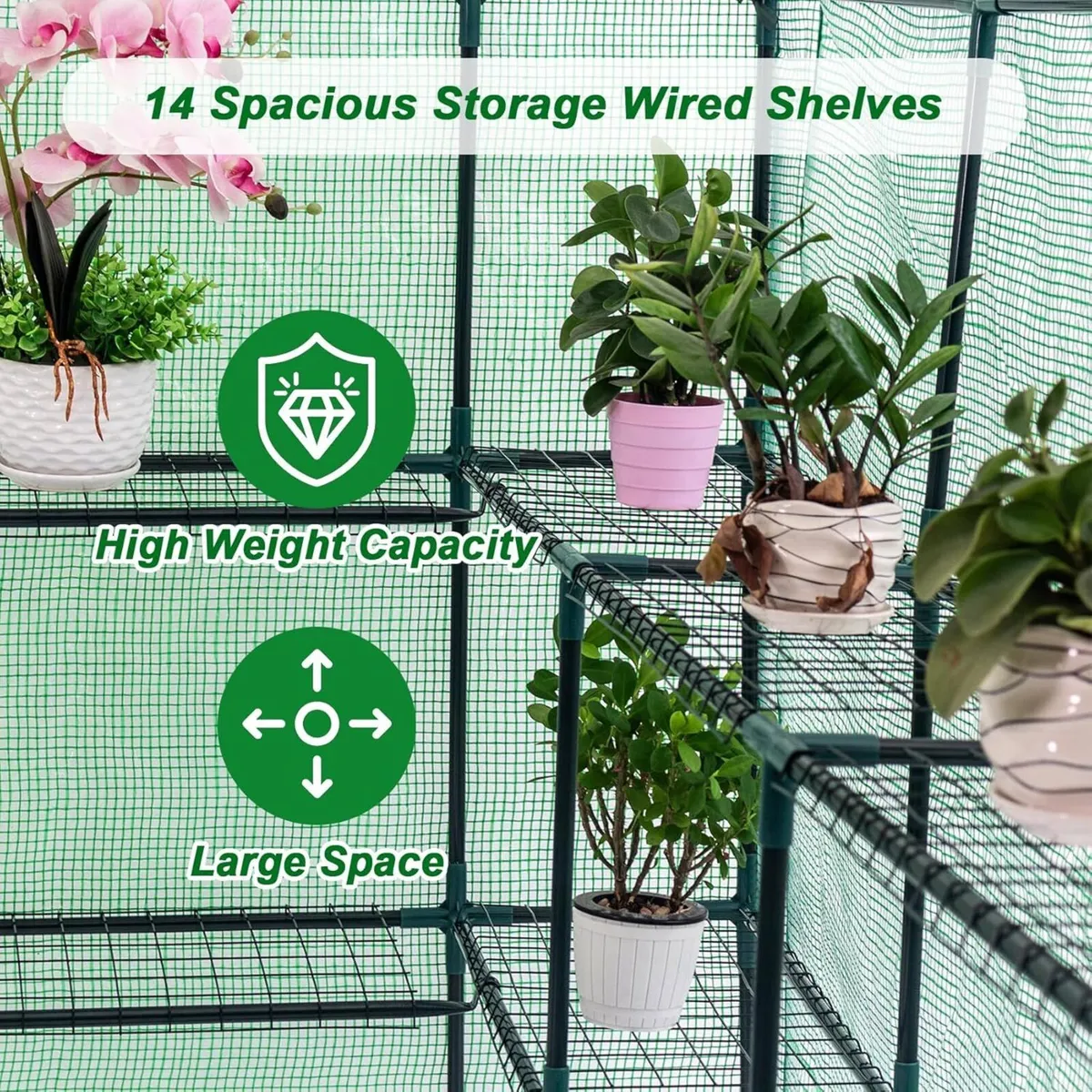 Display4top Greenhouse Portable Green House for - Image 4