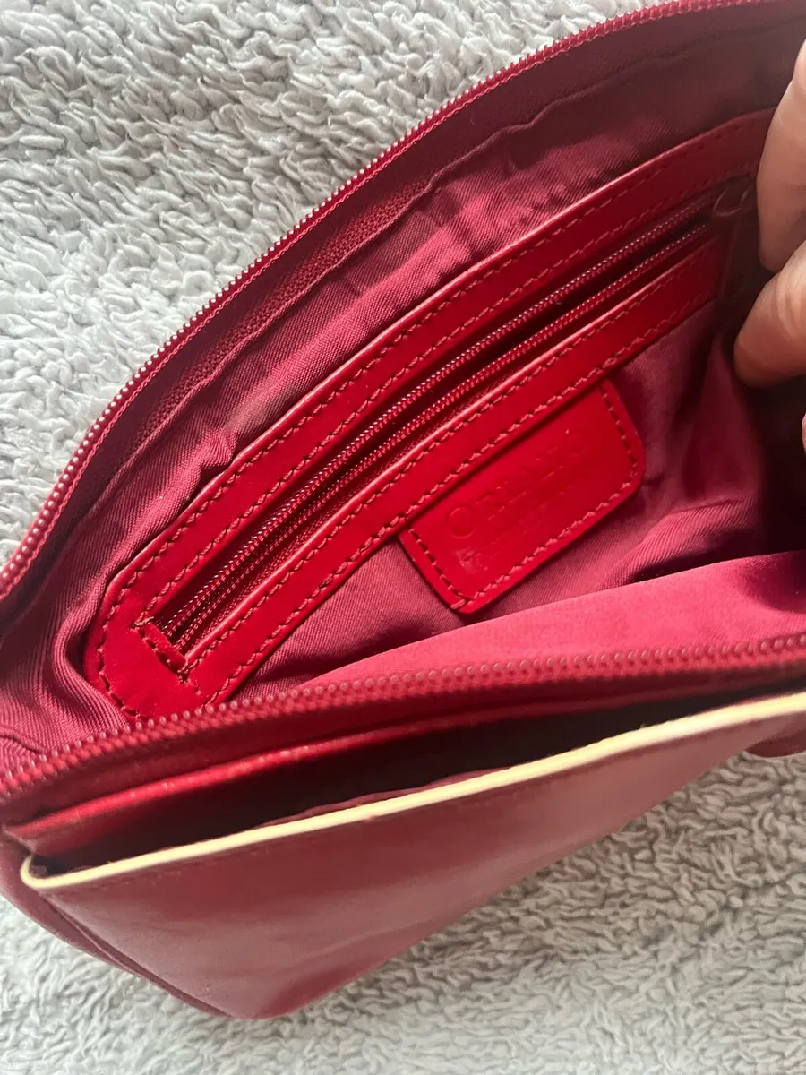 For sale Oriano real leather Italian bag - Image 4