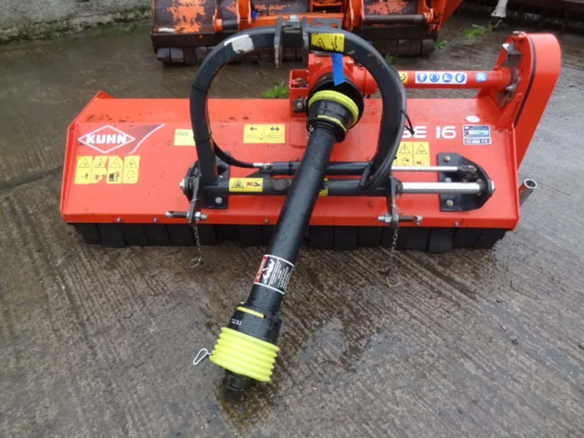 Kuhn BE16 Mounted Flail Mower Mulcher Topper - Image 2