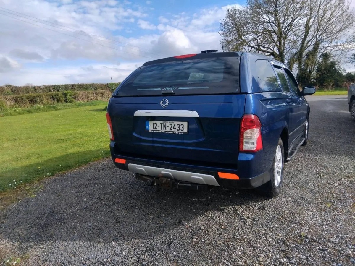 Ssangyong korando sports 4x4 crewcab pick up - Image 3