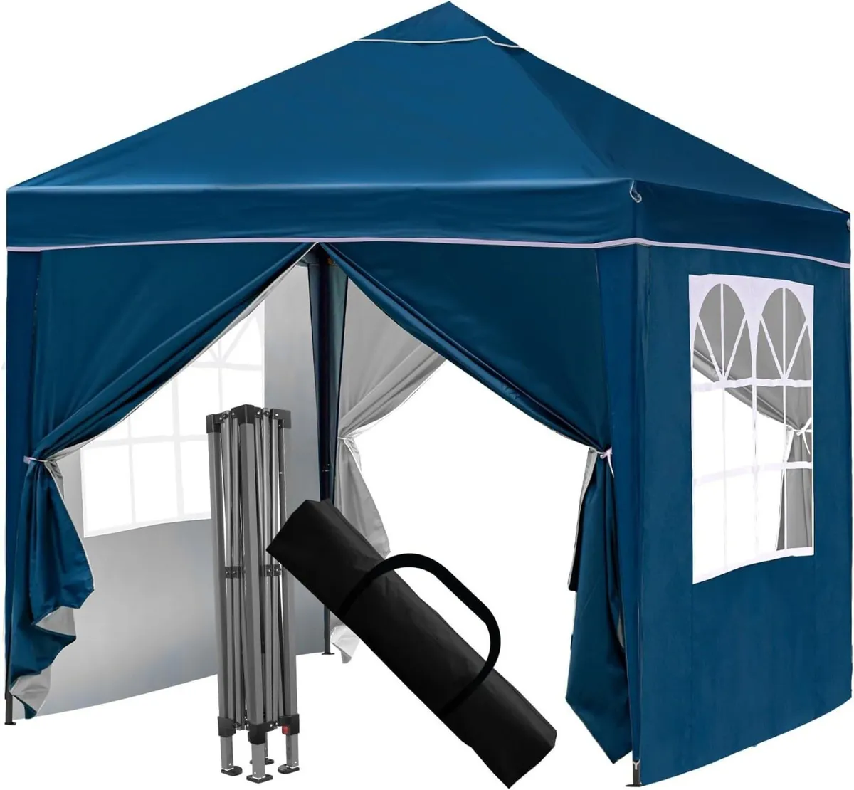 Pop Up Gazebo with Removable Sidewalls Sturdy - Image 1