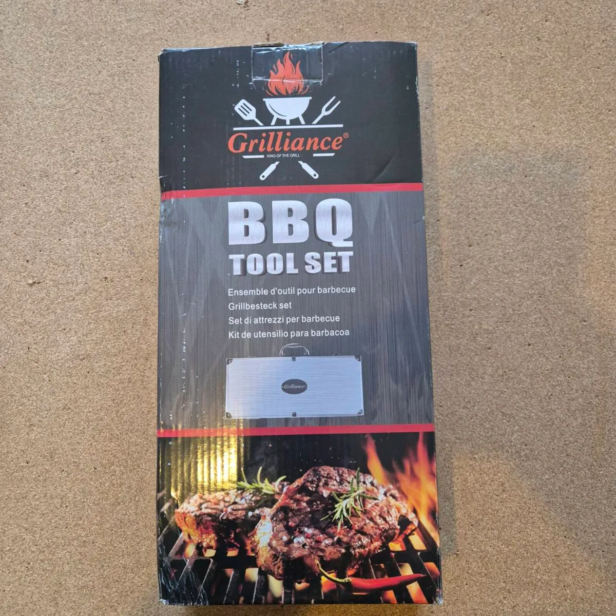 BBQ Tool Set, 26 Pieces, with Probe, Brand New - Image 2