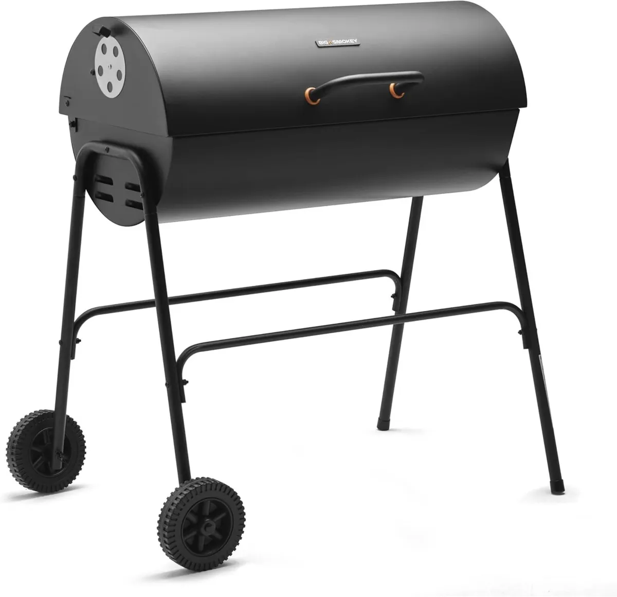 Big Smokey Charcoal Barrel BBQ – Portable - Image 1