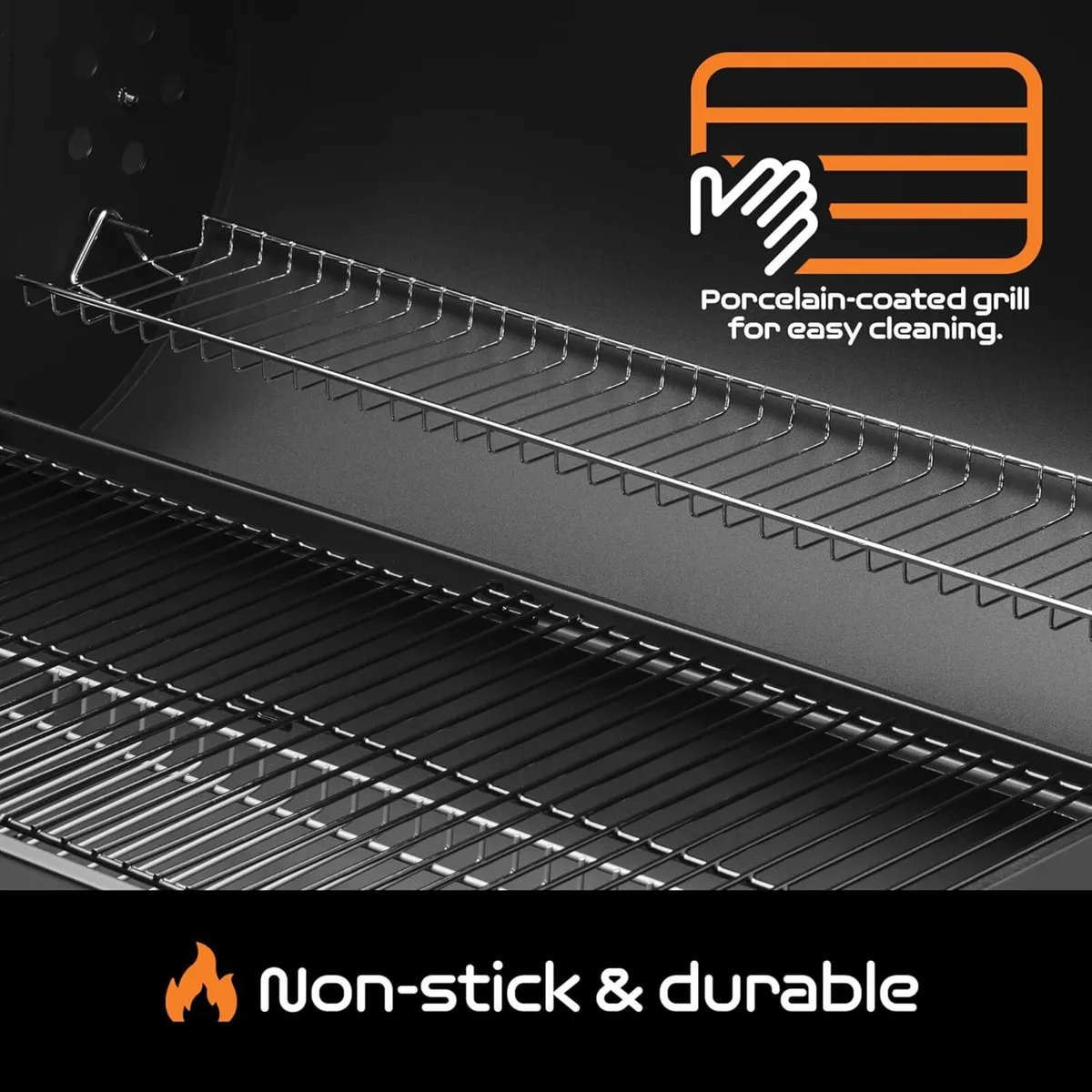 Big Smokey Charcoal Barrel BBQ – Portable - Image 4