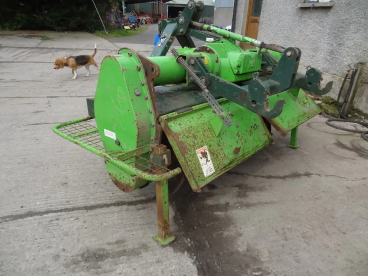Reekie RT170B 1.7M Heavy Duty Bed Tiller Rotavator - Image 3