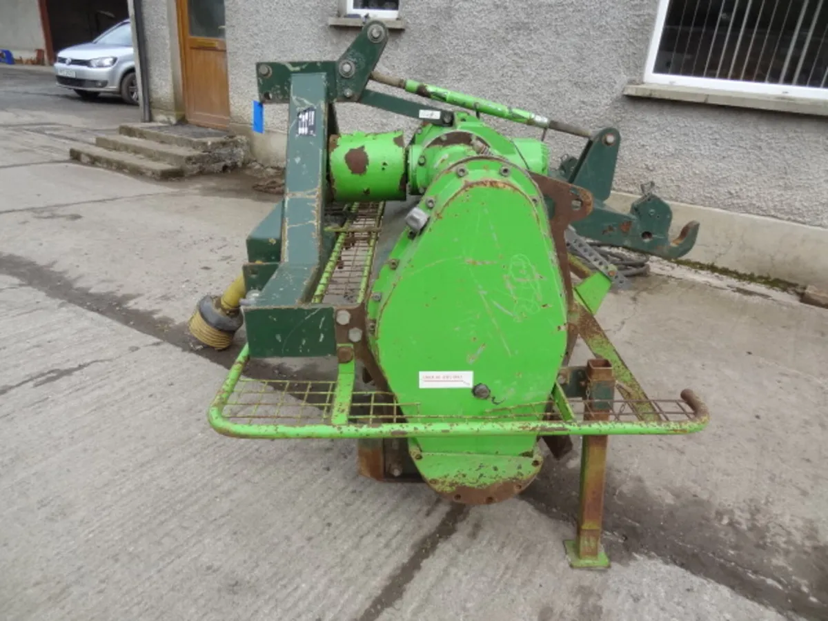 Reekie RT170B 1.7M Heavy Duty Bed Tiller Rotavator - Image 2