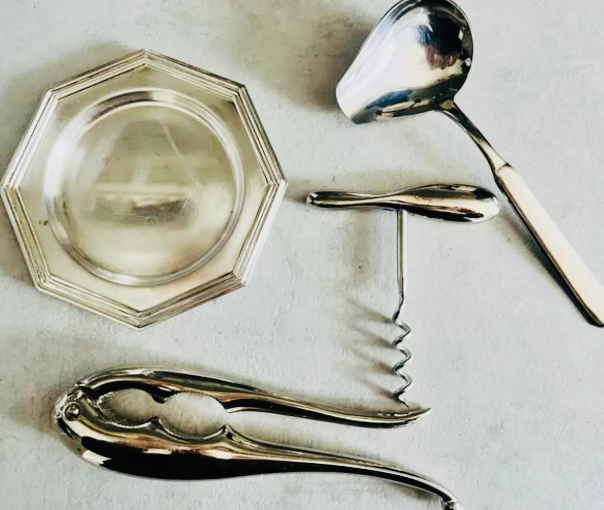 Bundle of Italian stainless steel items - Image 4