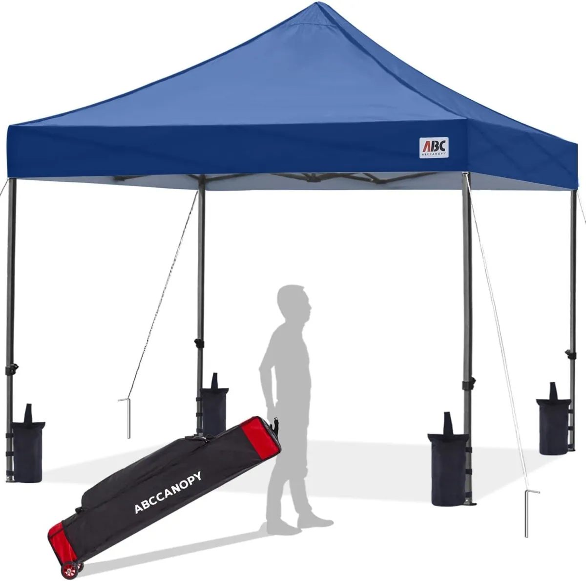 Pop Up Gazebo with Detachable Awning Commercial - Image 1